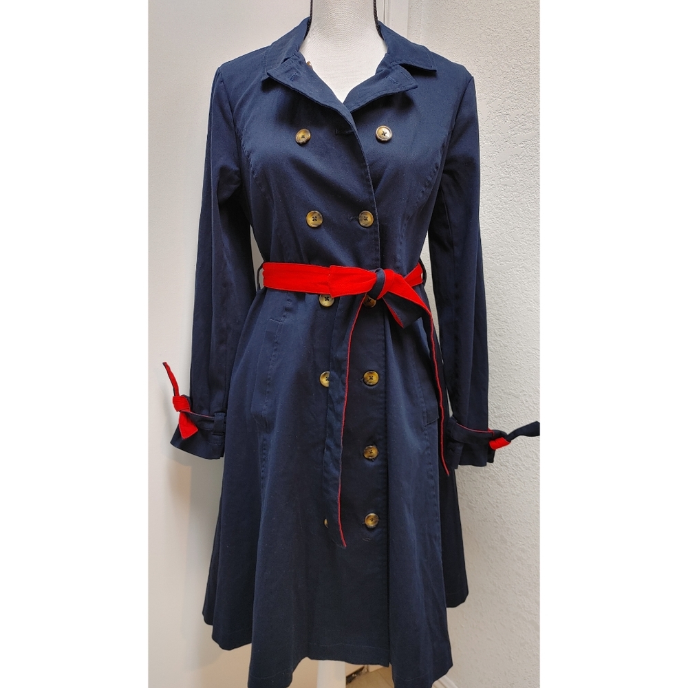 Modcloth Classic Imagination Modern Trench Coat
